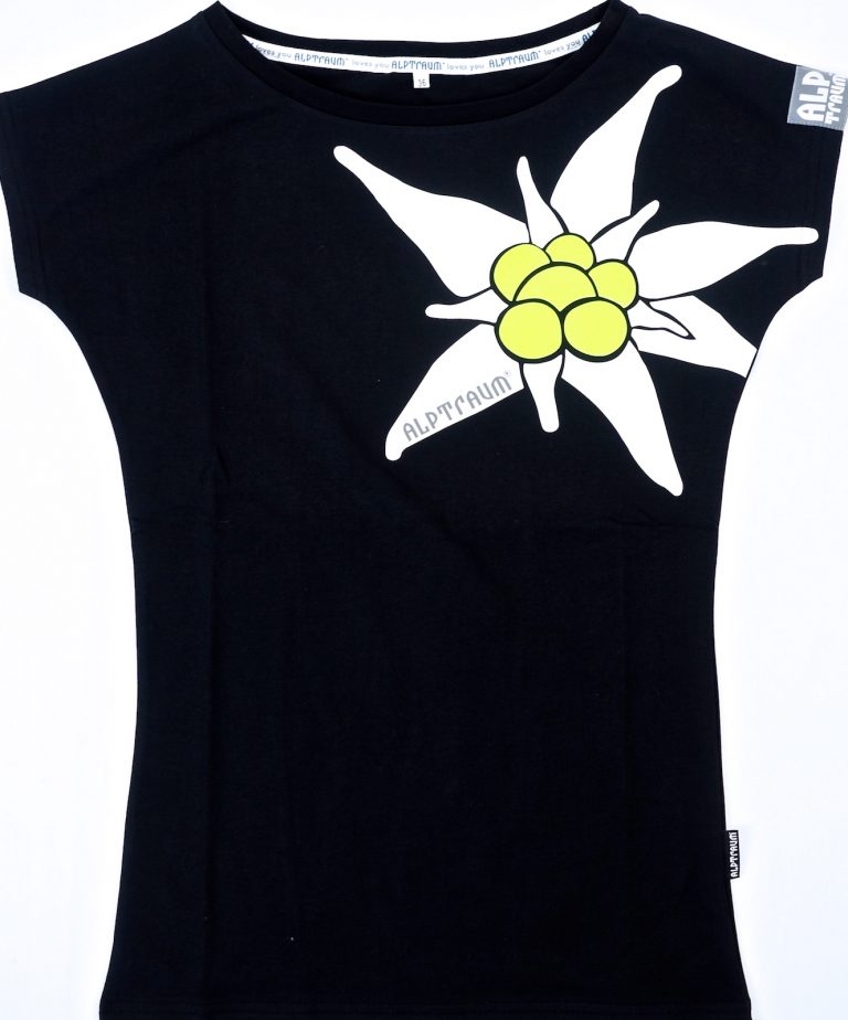 Women's Running T-shirt Edelweiss